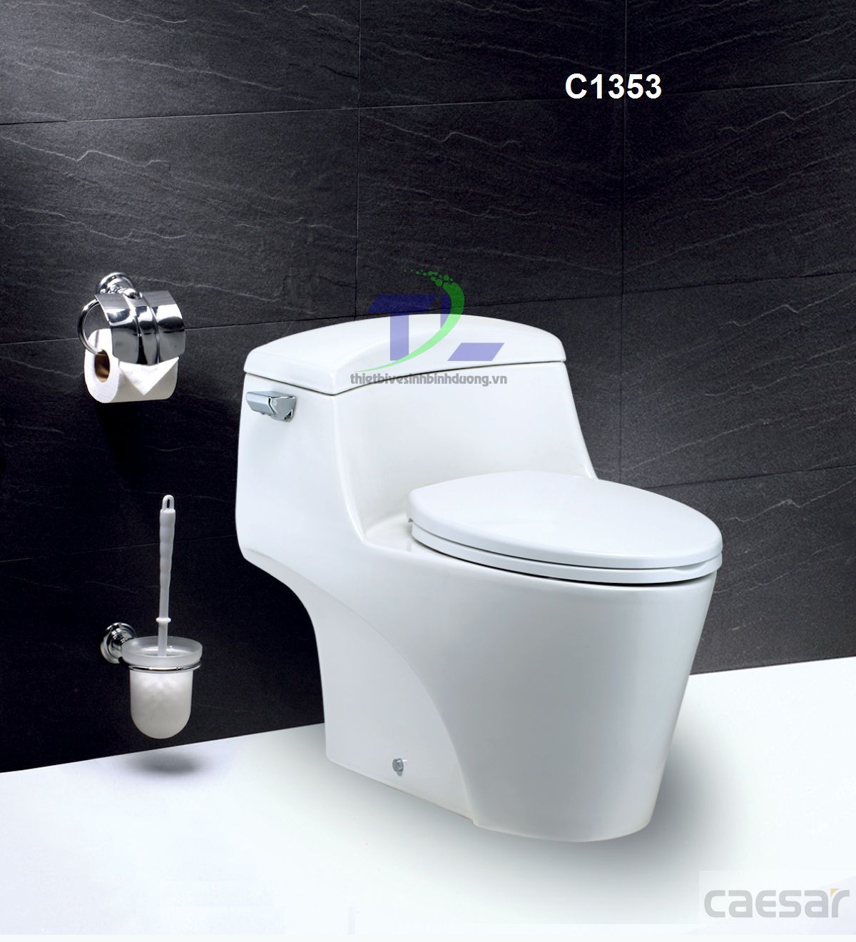 Bồn cầu sứ CAESAR C1353
